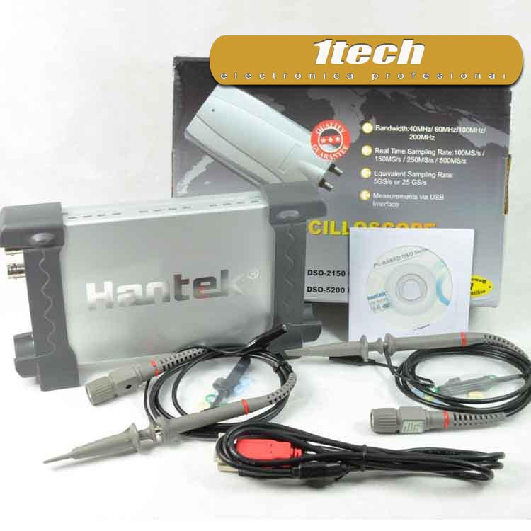Hantek 6022BE Osciloscopio USB - www.1tech.es