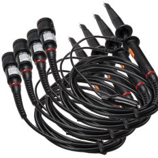 Hantek DSO4204C Osciloscopio 4 canales 200MHZ y Generador AWG