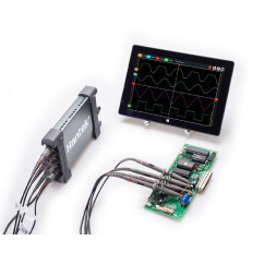 Hantek 6254BD Osciloscopio USB 250 MHZ / 4 Canales y Generador de Señales Arbitrarias / Funciones