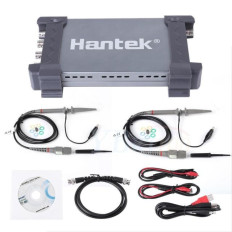 Hantek 6254BD Osciloscopio USB 250 MHZ / 4 Canales y Generador de Señales Arbitrarias / Funciones