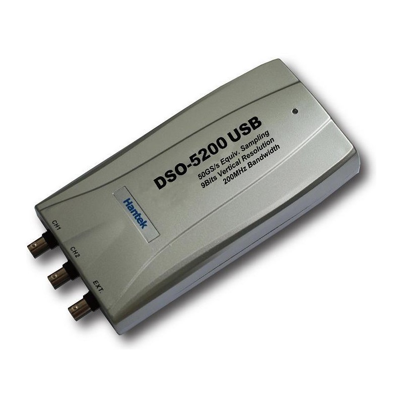 Hantek DSO5200 Osciloscopio USB 200 MHZ / 2 Canales