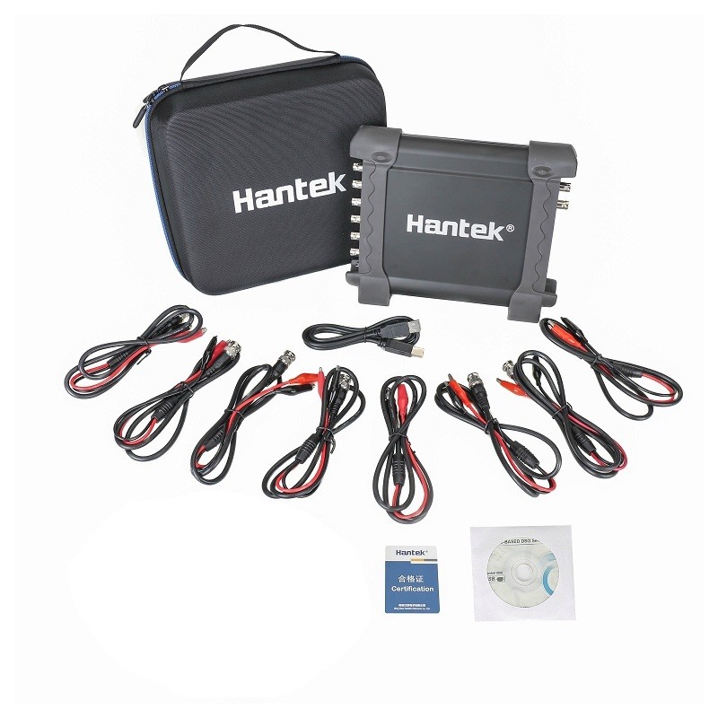 Hantek 1008 Osciloscopio Económico para Automoción / 8 Canales KIT 0