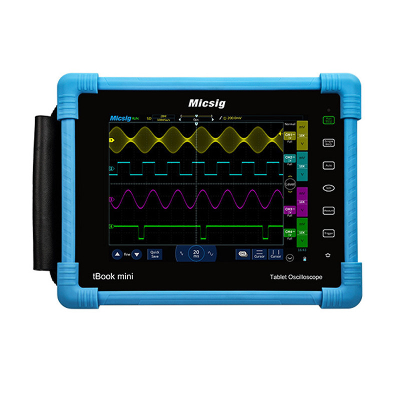 Micsig Tbook TO1102 - Osciloscopio Táctil Portátil 100MHZ / 2 Canales