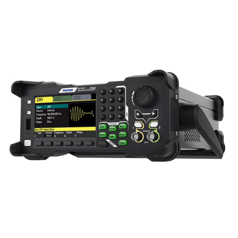 Hantek HDG3063C Generador de señales Arbitrarias / Funciones 60MHZ / 3 Canales