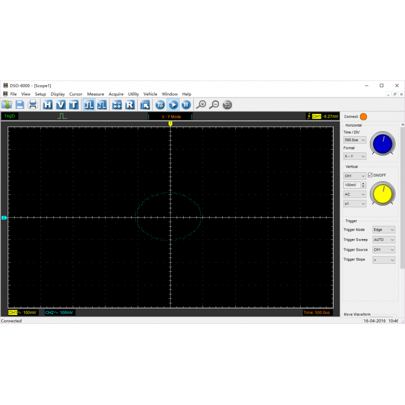 Hantek 6254BE Osciloscopio para automoción 250MHZ - Kit básico