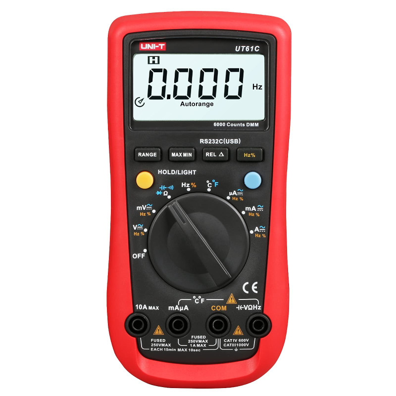 UNI-T UT61C - Multimetro multifunción