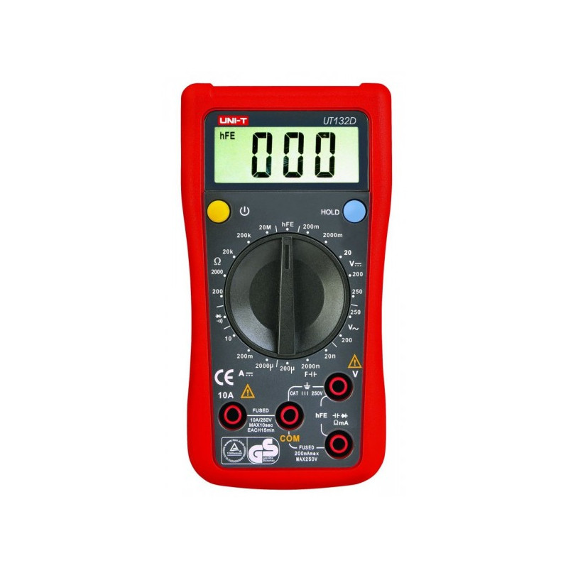 UNI-T UT132D - Multimetro multifunción de Bolsillo