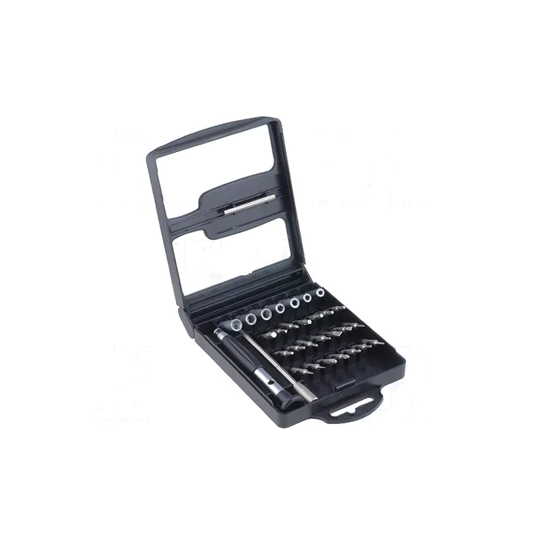 GOLDTOOL 2130 Juego de puntas de destornillador 27piezas