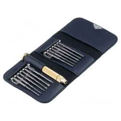 GOLDTOOL 2113 Juego 12 puntas de destornillador en formato cartera llavero