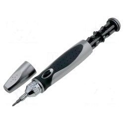 GOLDTOOL 145 Lapiz destornillador con almacenaje de puntas