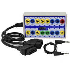 Caja de Conexiones OBD2 a Banana con Voltimetro