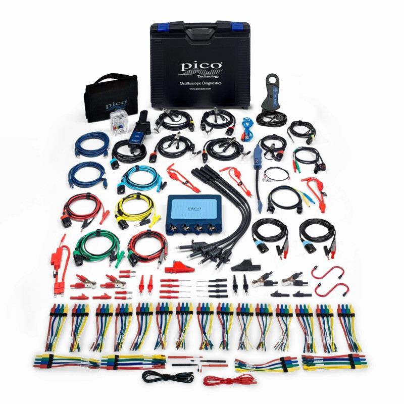 Picoscope 4425A Osciloscopio para automoción 4 Canales (PQ180) (A) Kit Avanzado