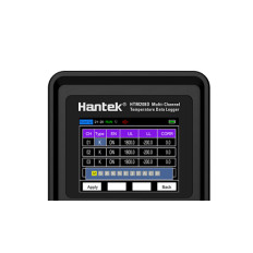Hantek HTM208C Registrador de temperatura 8 canales (Bluetooth + SDCard)