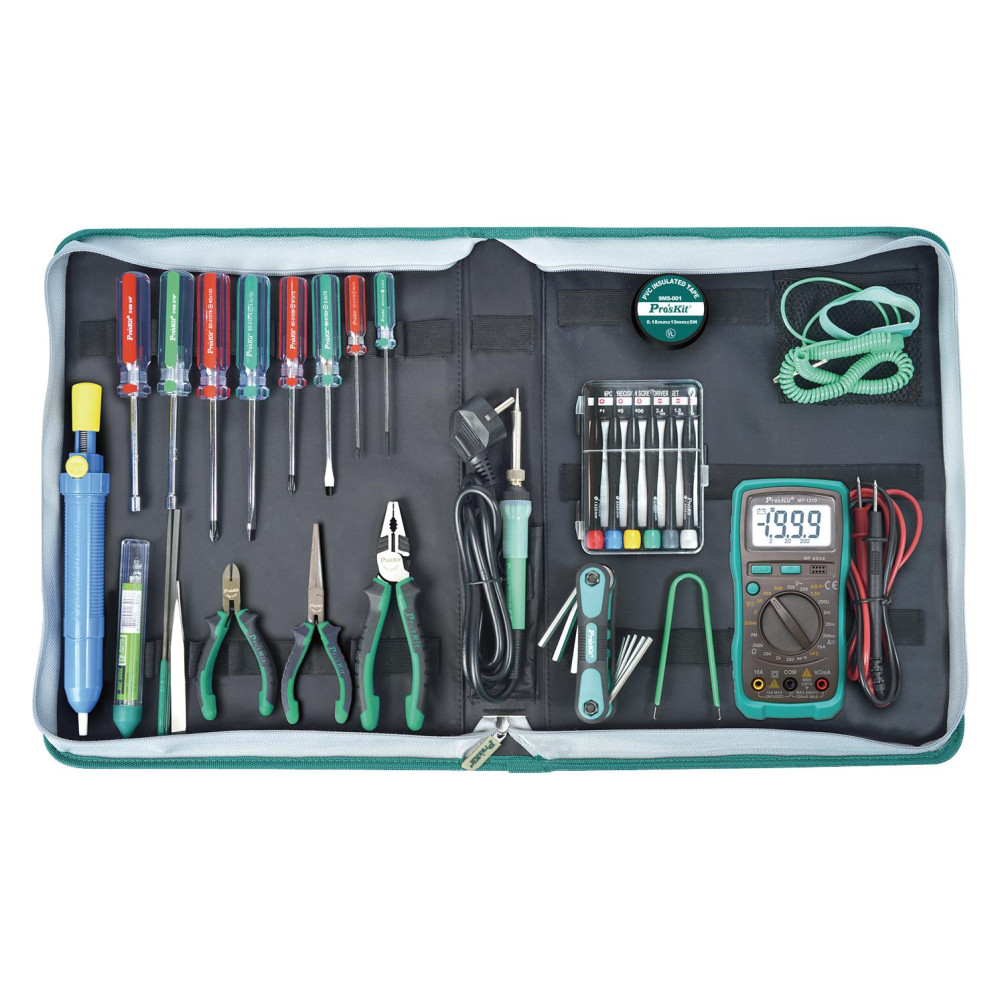 POSKIT PK-616B - Kit de herramientas para técnico de electrónica