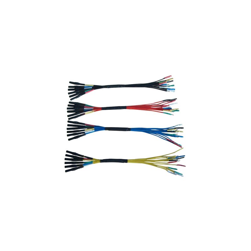 Hantek HT306 Juego de cables puente de 6 vias (0.6 / 1.5 / 2.3 / 2.8 mm)