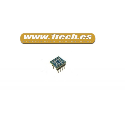 Adaptador SOIC8 a DIP8  para programador eprom / eeprom 