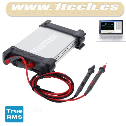 Hantek 365B - Multimetro, datalogger y grabador USB