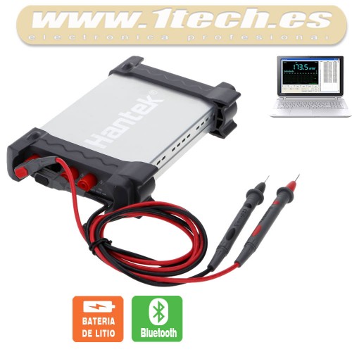 Hantek 365F - Multimetro, datalogger y grabador USB