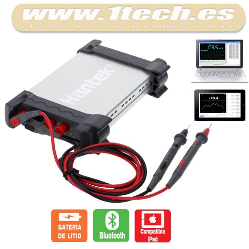 Hantek 365E - Multimetro, datalogger y grabador USB