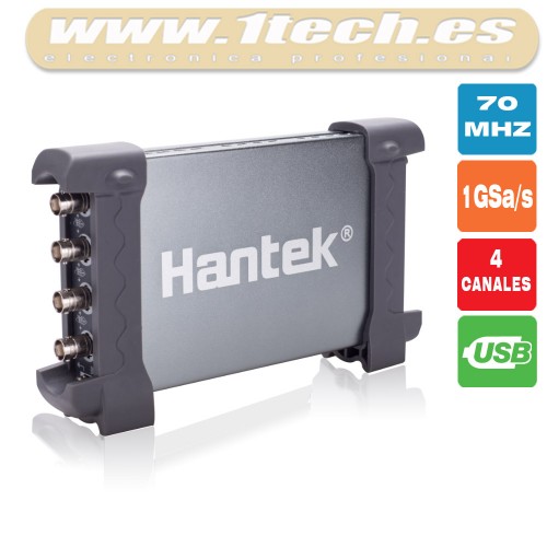 Hantek 6074BE Osciloscopio USB