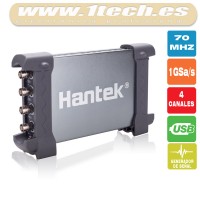 Hantek 6074BD Osciloscopio y generador de señal