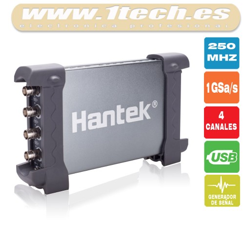 Hantek 6254BD Osciloscopio y Generador de Señales