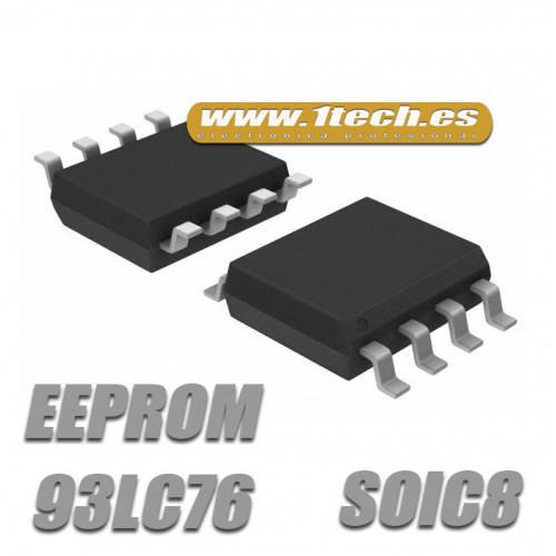 Memoria 93LC76 EEPROM (SOIC8)