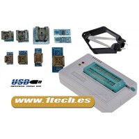 Programador eeprom USB universal TL866CS y 8 adaptadores