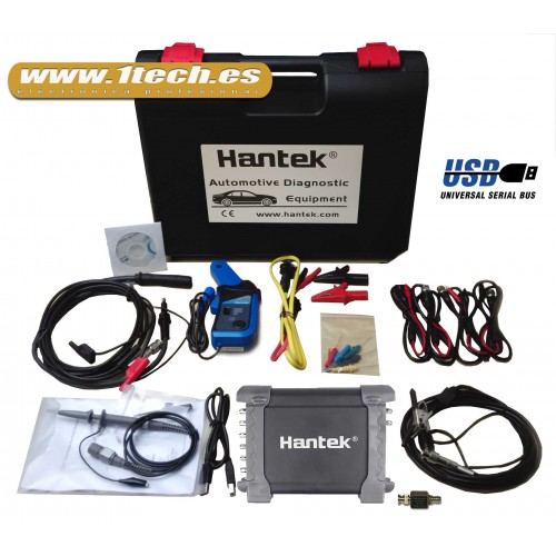 Hantek 1008 NUEVA VERSION + Kit completo de accesorios