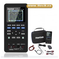 Hantek 2D42 Osciloscopio Portatil Mini con Multimetro y Generador AWG