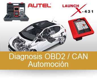 Diagnosis OBD2 / CAN Automoción