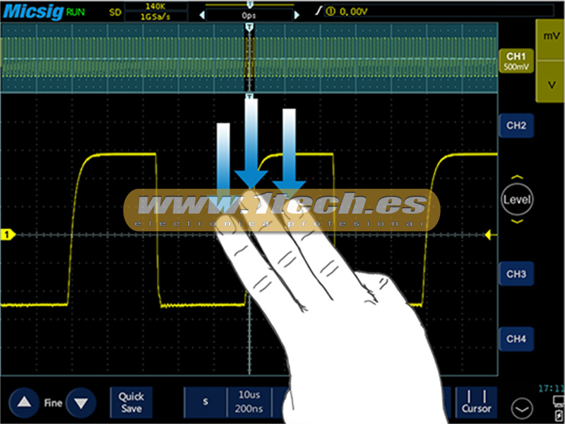 Osciloscopios Micsig tBook - www.1tech.es