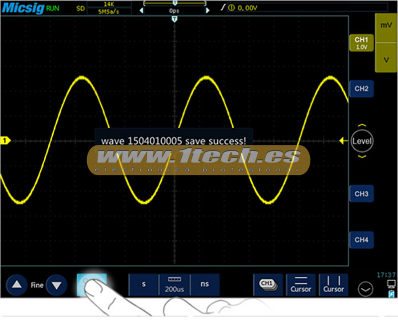 Osciloscopios Micsig tBook - www.1tech.es