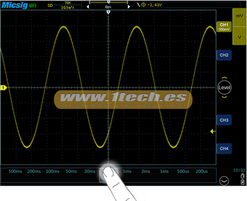 Osciloscopios Micsig tBook - www.1tech.es