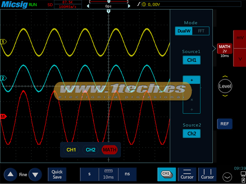 Osciloscopios Micsig tBook - www.1tech.es