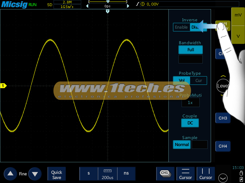 Osciloscopios Micsig tBook - www.1tech.es