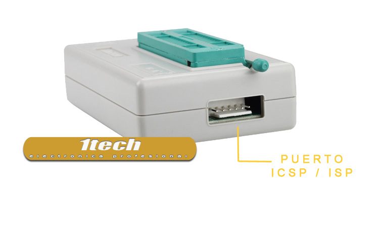 Programador TL866A con ICSP y 22 adaptadores