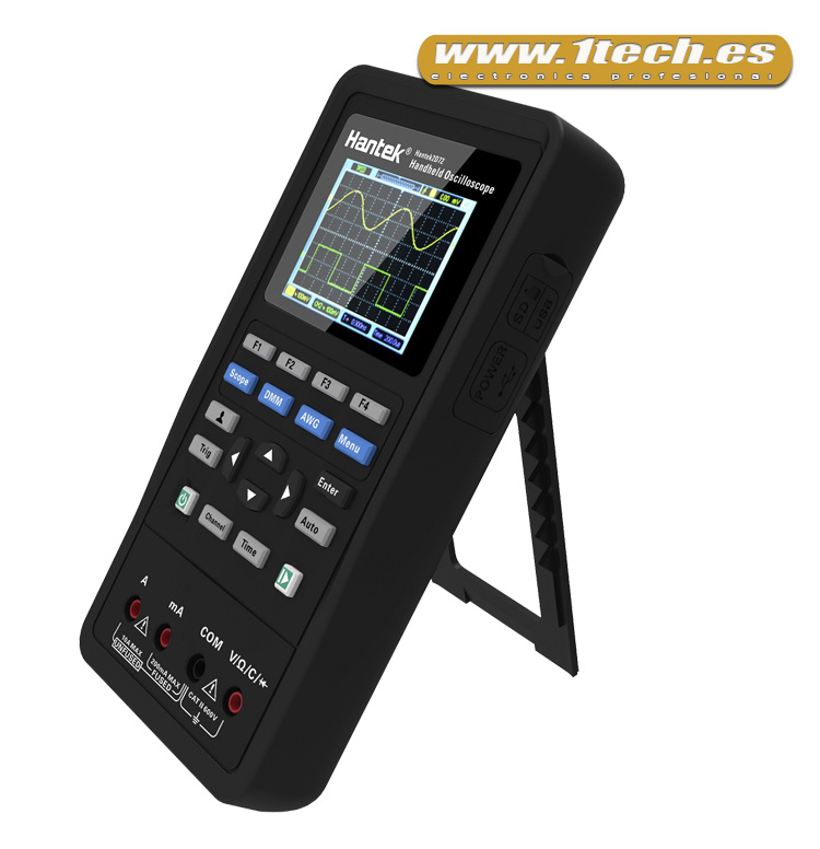 Mini Osciloscopio portatil Hantek 2D72