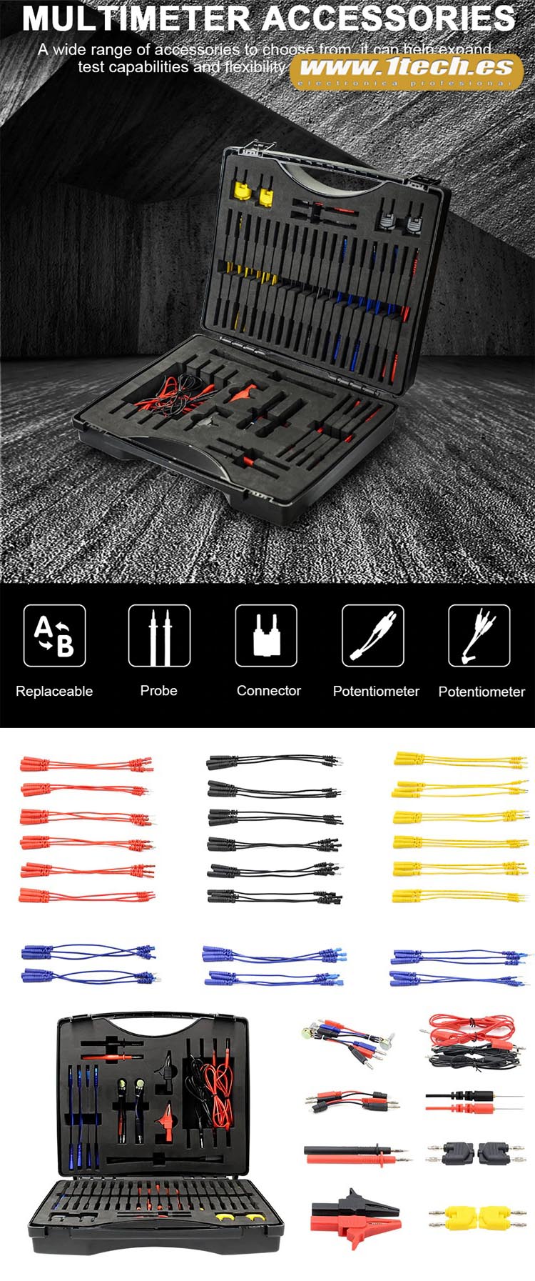 Kit de cables y sondas para automoción