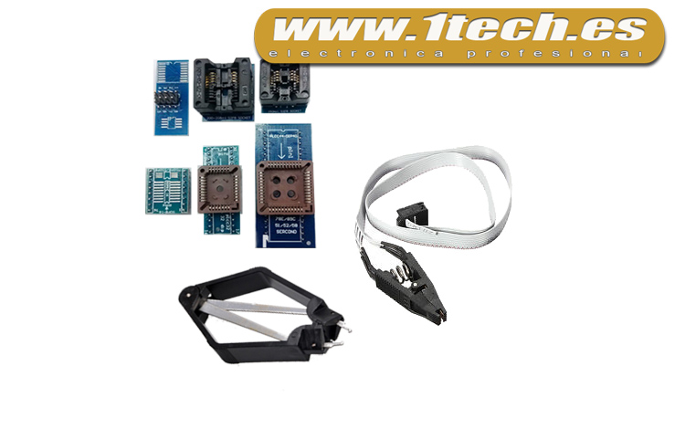 Kit 7 adaptadores para TL866