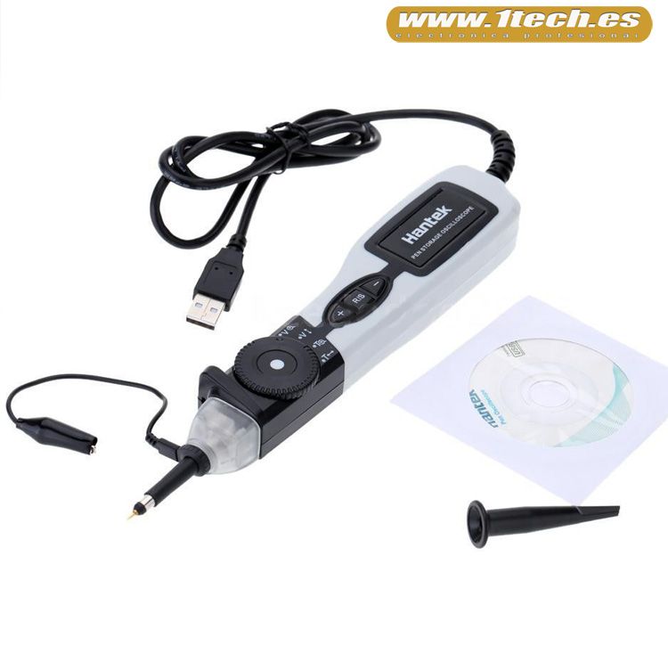 Hantek PSO2020Osciloscopio USB tipo lapiz - www.1tech.es