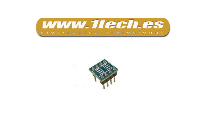 Zocalo adaptador SOIC8 a DIP8